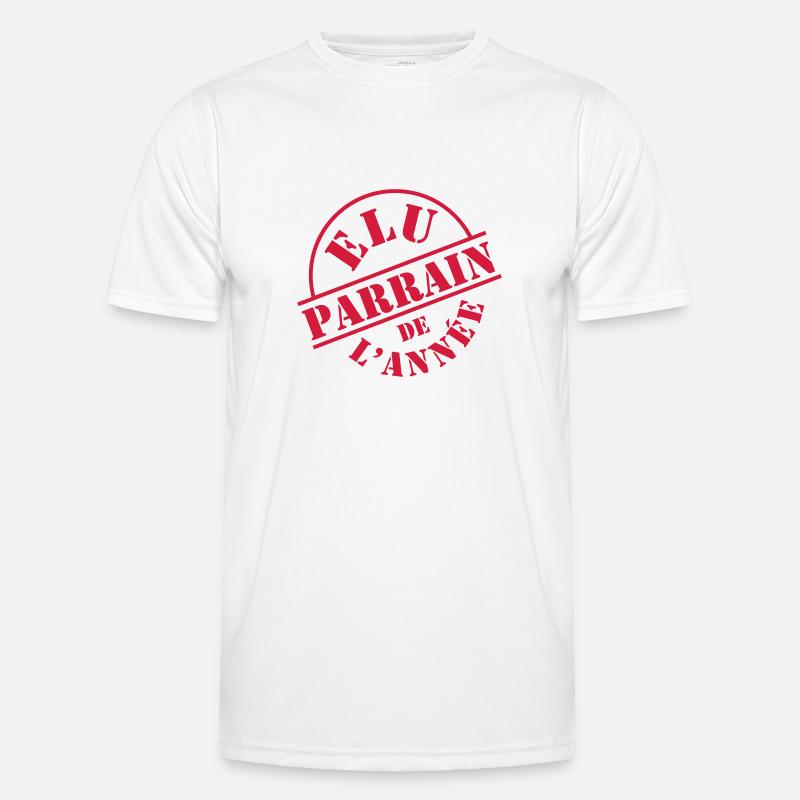 Elu Parrain de l'Année T-shirt sport Homme