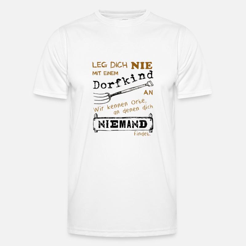 Dorfkind Männer Funktions-T-Shirt