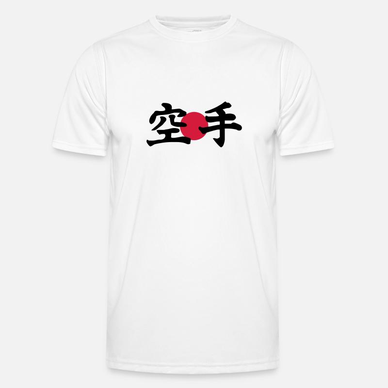 karate - Men's Functional T-Shirt - white