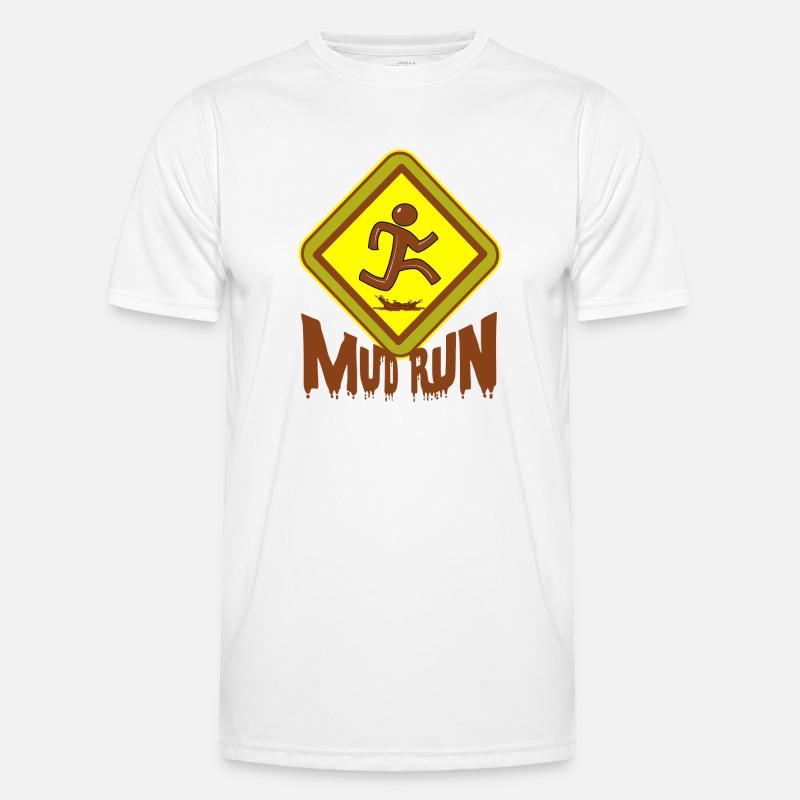 Mud run Männer Funktions-T-Shirt