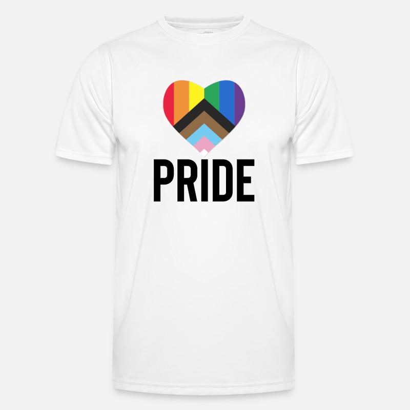 Pride tshirt - Men's Functional T-Shirt - white