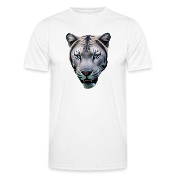 promise - Men's Functional T-Shirt - white - Front - AI Model Male 178 dark (178cm)