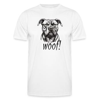 Trame - T-shirt sport Homme - blanc - Devant - AI Model Male 178 dark (178cm)
