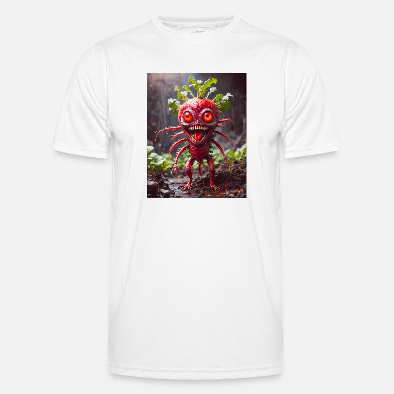 vegetables downfall Apocalypse Monster evil radish Men's Functional T-Shirt