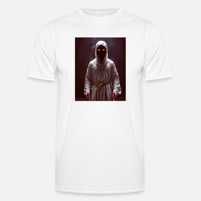 Noppera-bō Geist, der regungslos dasteht, - Männer Funktions-T-Shirt - Weiß