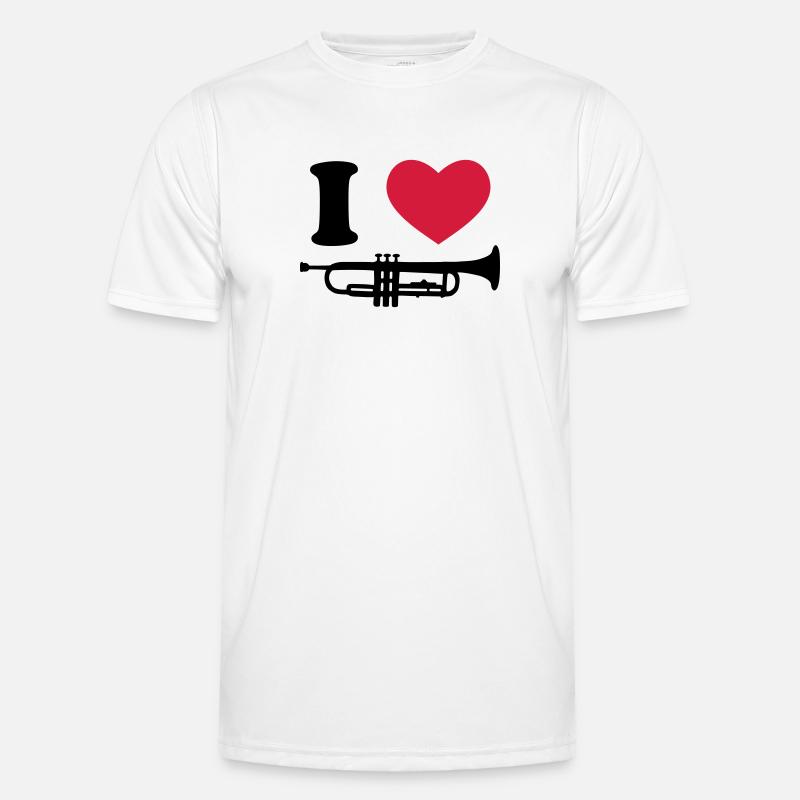 Trompete Männer Funktions-T-Shirt