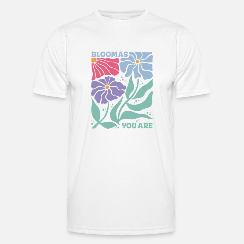 Bloom Männer Funktions-T-Shirt