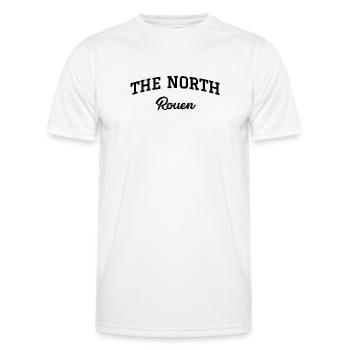 DER NORDEN Rouen - Männer Funktions-T-Shirt - Weiß - Vorne - AI Model Male 178 dark (178cm)