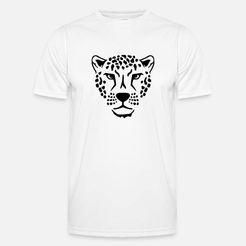 Leopard T-shirt sport Homme