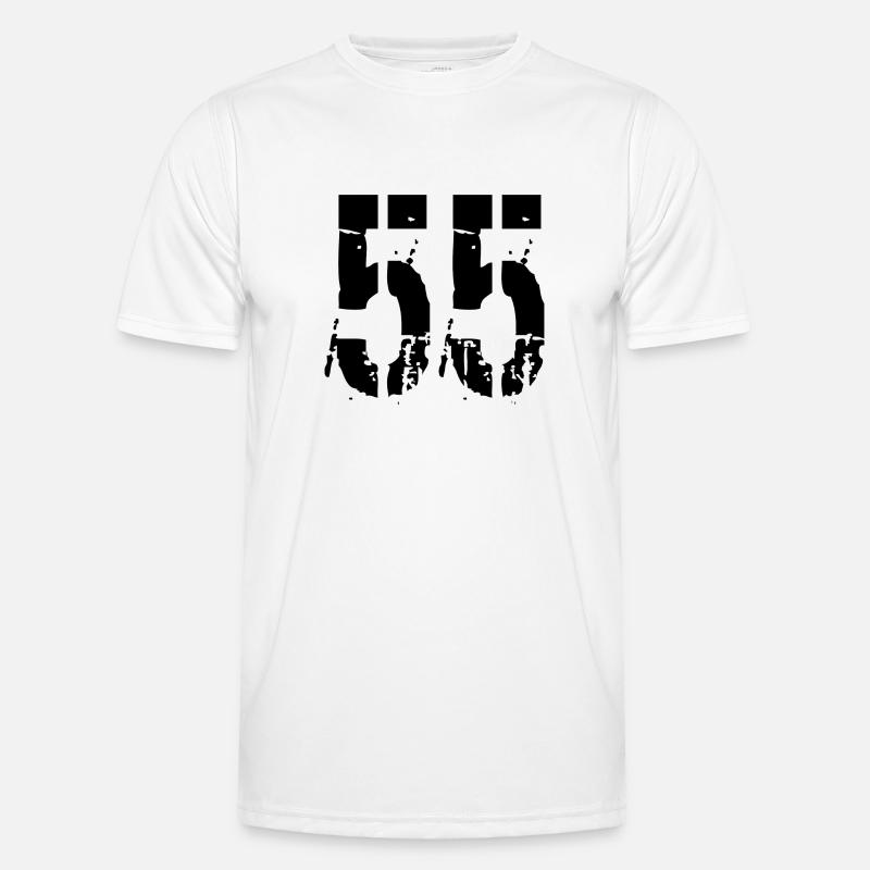 Nummer 55 Männer Funktions-T-Shirt