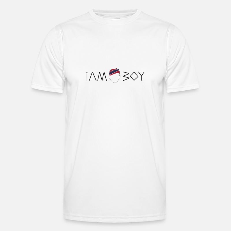 Ich bin ein thailändischer Junge - Männer Funktions-T-Shirt - Weiß