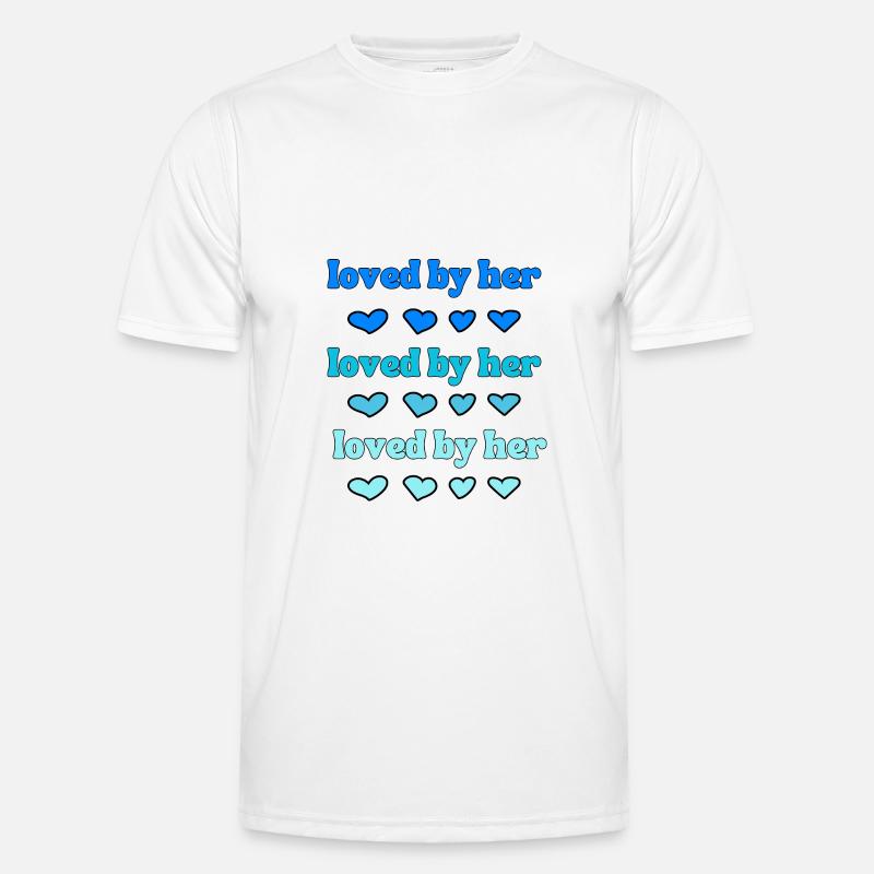 Loved by her Men's Functional T-Shirt