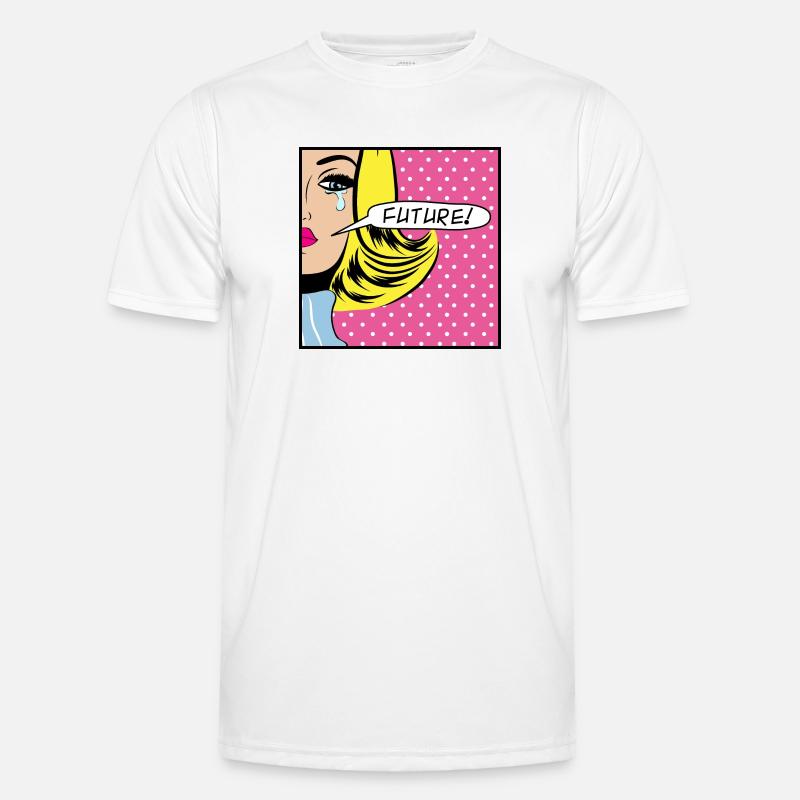 Future Pop Art - Men's Functional T-Shirt - white