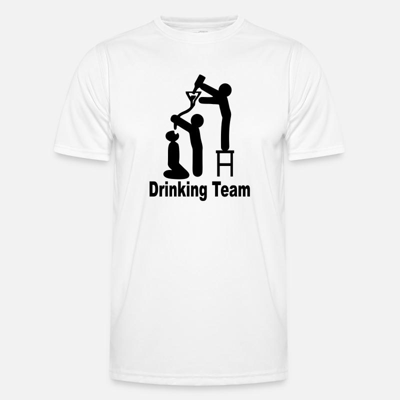 drinking team Men's Functional T-Shirt