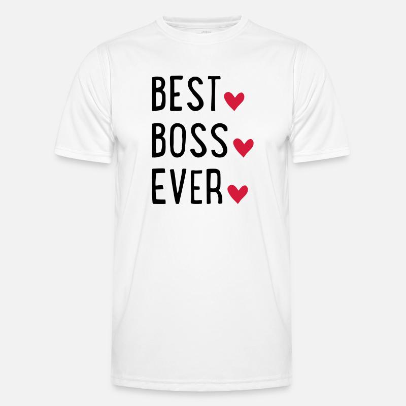 BOSS - Men's Functional T-Shirt - white