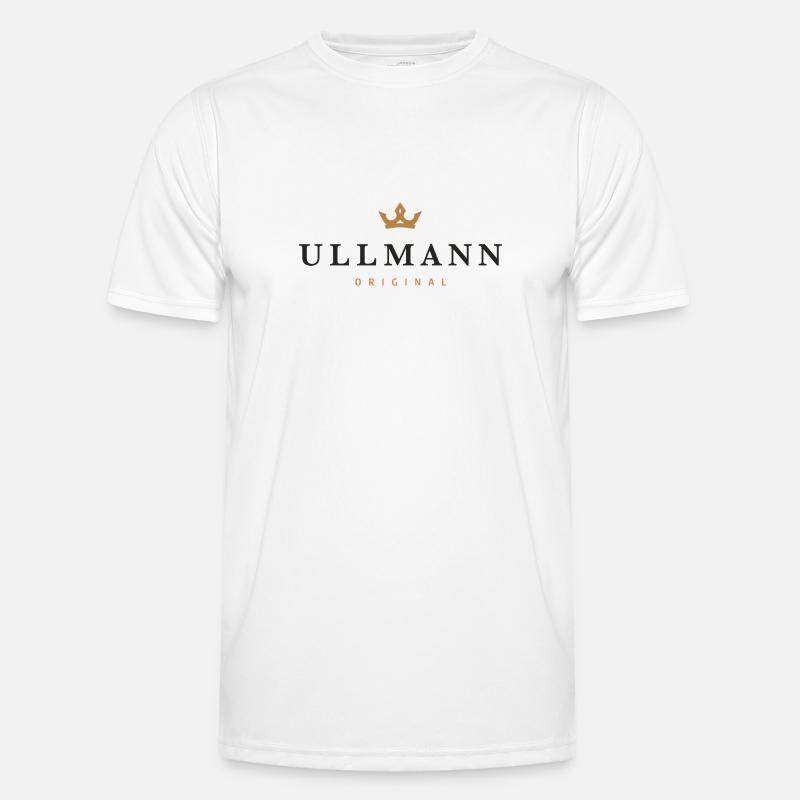 Ullmann Original Family Logo - Men's Functional T-Shirt - white