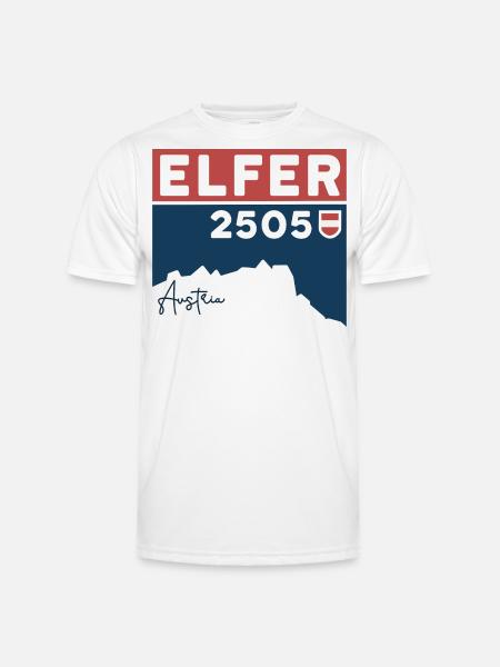Elfer Berg Elferspitze Hike Normalweg Tirol - Funktions-T-shirt herr - vit