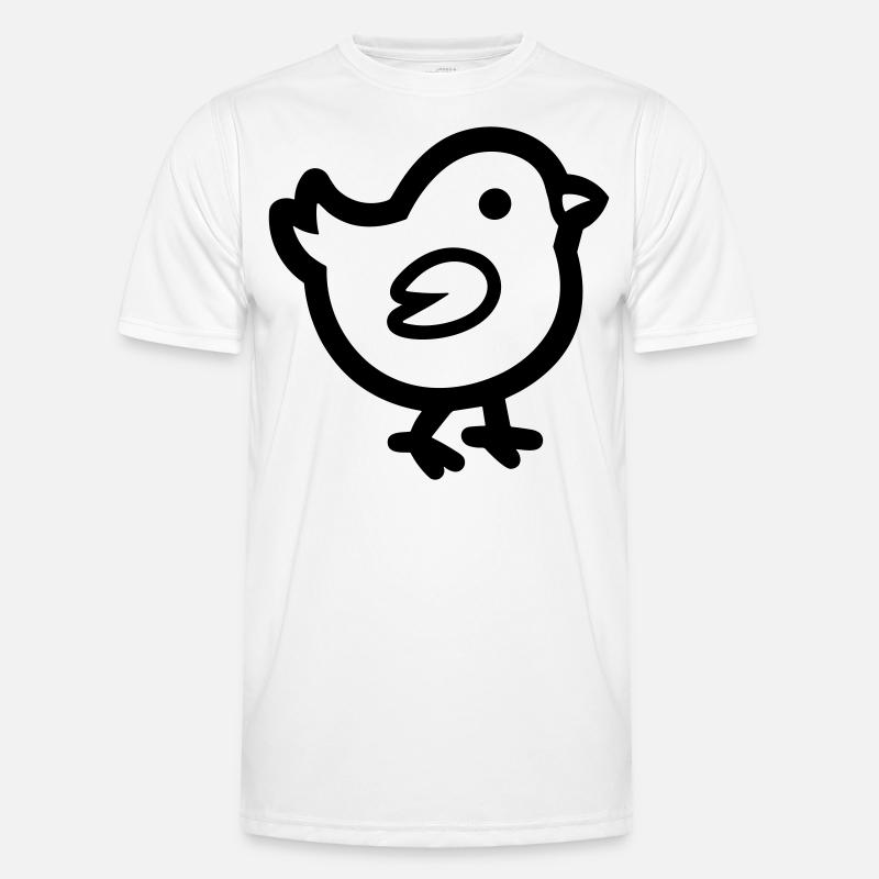 chick - Men's Functional T-Shirt - white