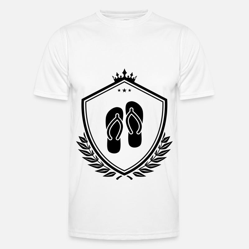 Flip-flops icon Men's Functional T-Shirt