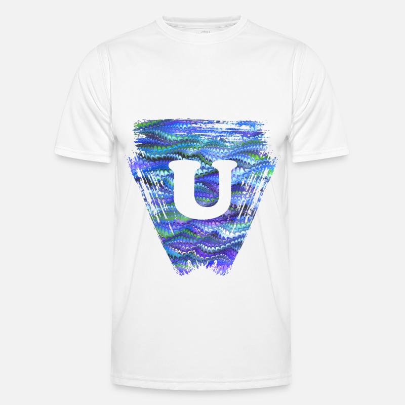 Triangle E 103 U - Men's Functional T-Shirt - white