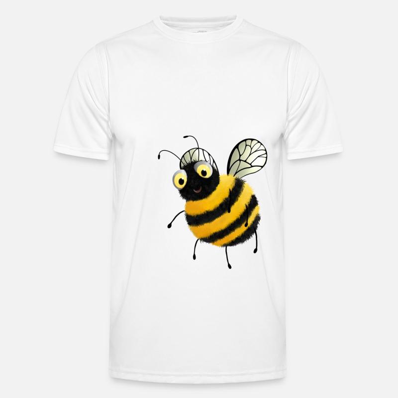 Bees - Bee Bubmlebee - Men's Functional T-Shirt - white