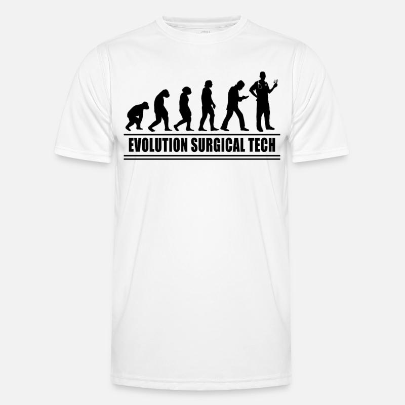 Surgical-Technical Assistant Surgeon - Men's Functional T-Shirt - white