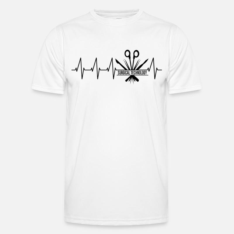 Surgical-Technical Assistant Surgeon - Men's Functional T-Shirt - white