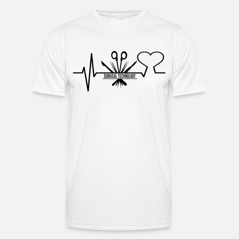 Surgical-Technical Assistant Surgeon - Men's Functional T-Shirt - white