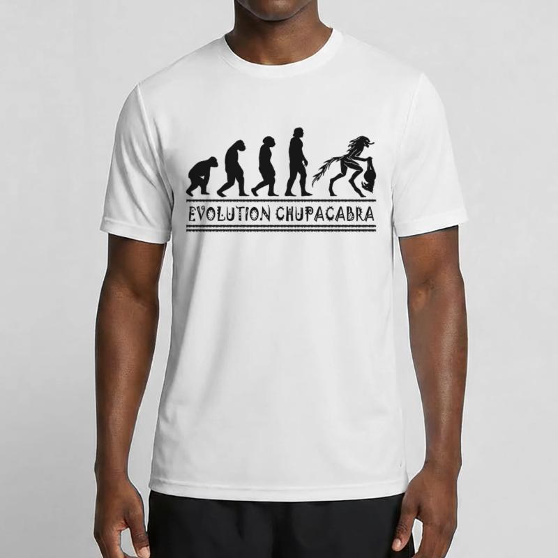 Cryptozoologists Chupacabra Creatures Evolution Men's Functional T-Shirt