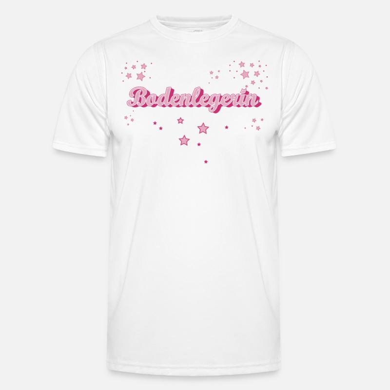 Parkett-Teppich Abschluss-Geschenk Bodenlegerin Männer Funktions-T-Shirt