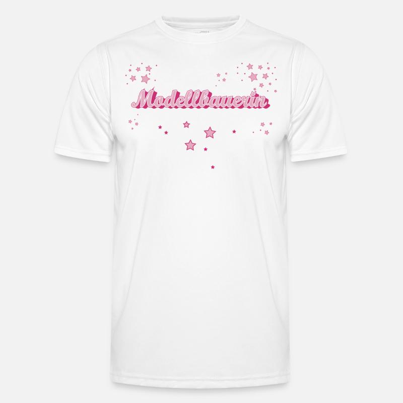 Technical Graduation Gift Model Maker - Men's Functional T-Shirt - white