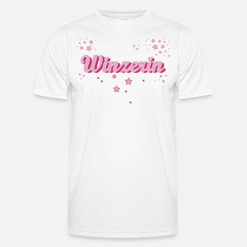 Winemaker Graduation Gift Winemaker - Men's Functional T-Shirt - white