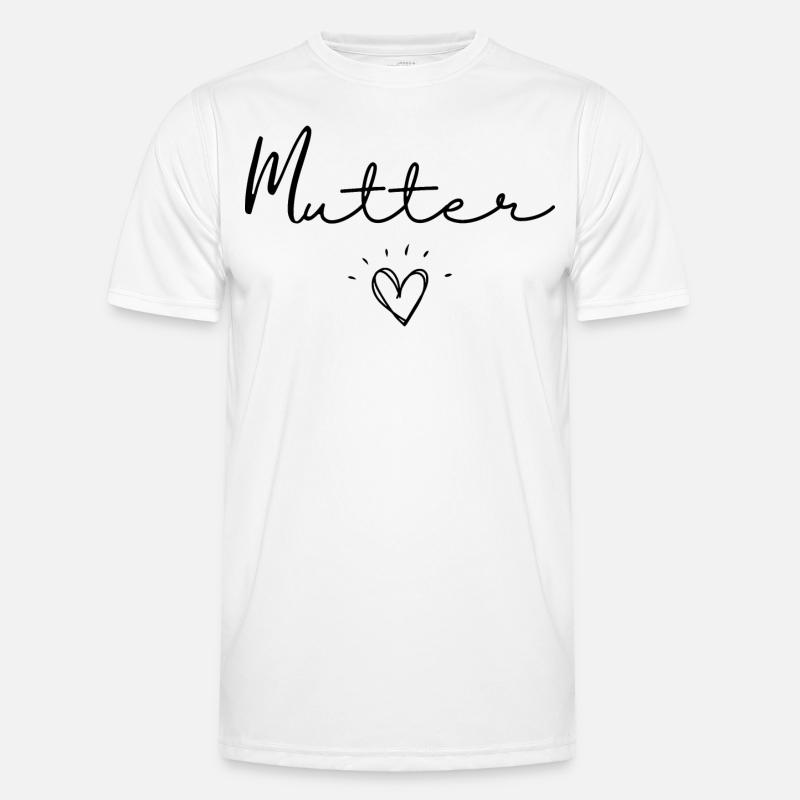 mutter - Men's Functional T-Shirt - white