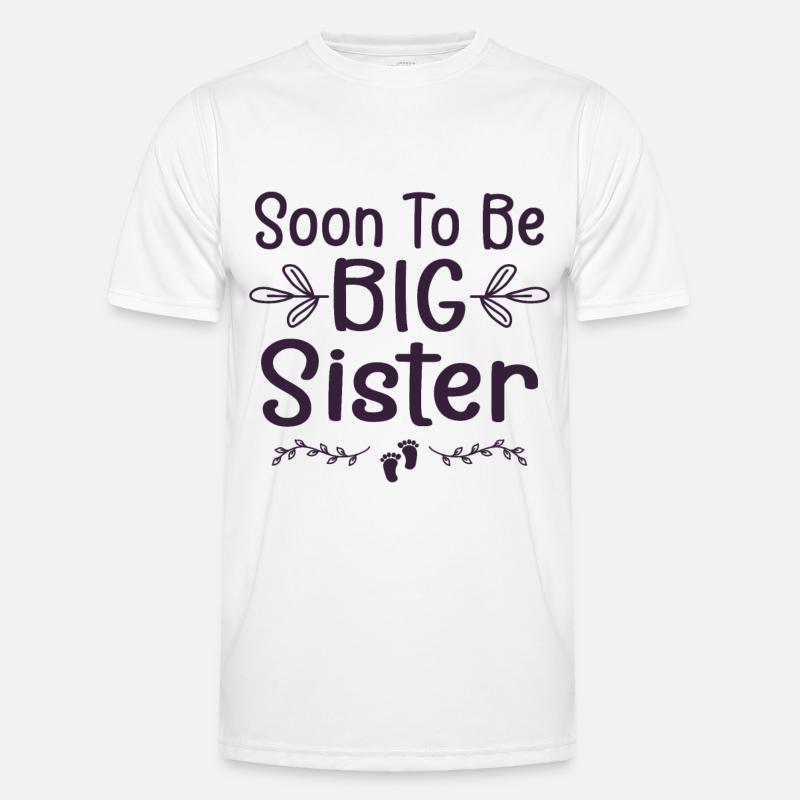 Bald große Schwester Männer Funktions-T-Shirt