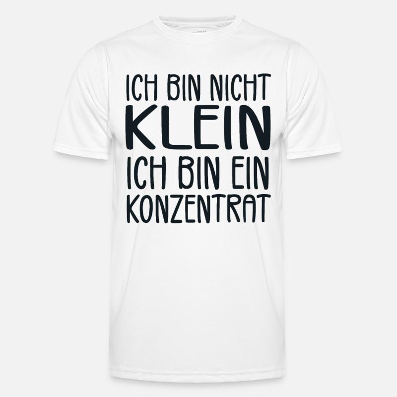 Ich bin nicht klein Ich bin ein Konzentrat T-shirt sport Homme