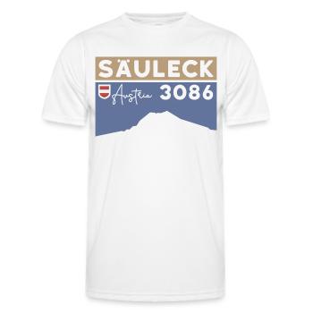 Säuleck Hohe Tauern Skitour Bergtour Klettersteig - Männer Funktions-T-Shirt - Weiß - Vorne - AI Model Male 178 dark (178cm)