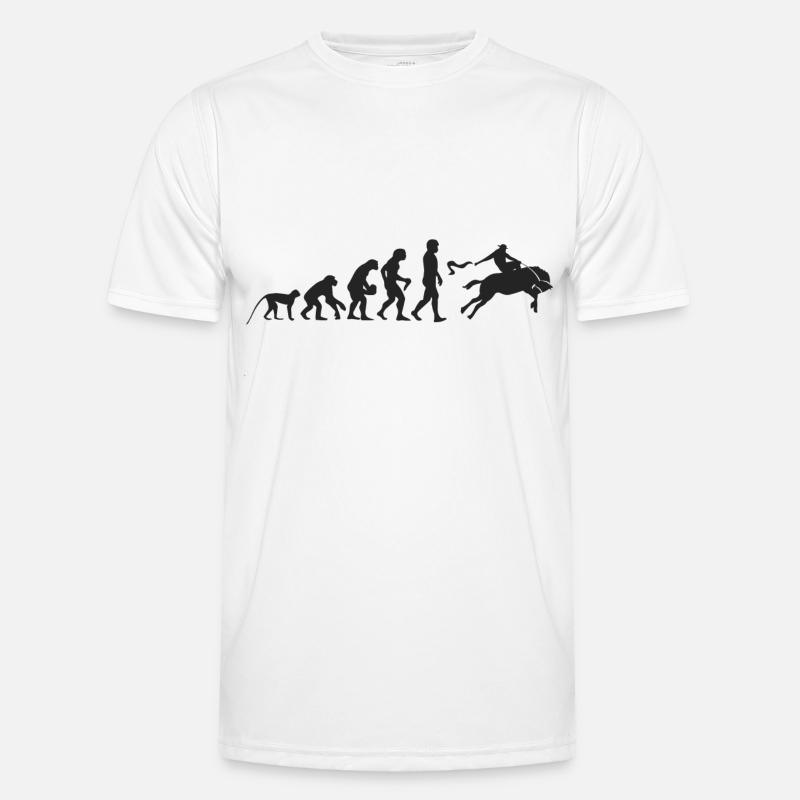 Evolution Rodeo - Men's Functional T-Shirt - white