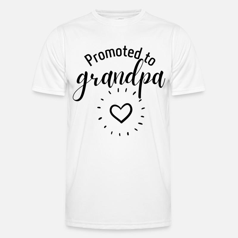 Promu grand-père T-shirt sport Homme