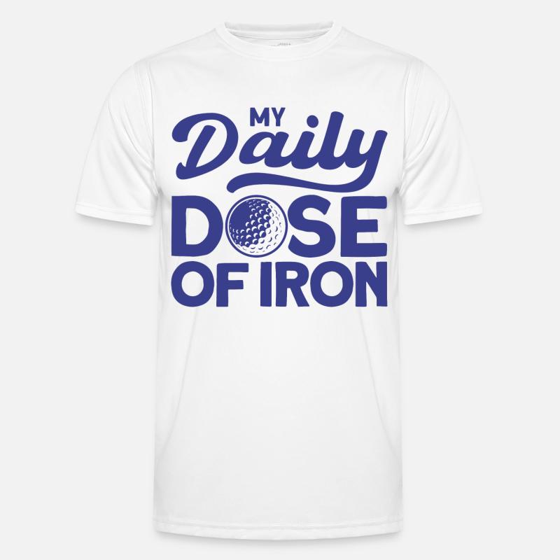 Golf Course Golfer Gift Men's Functional T-Shirt