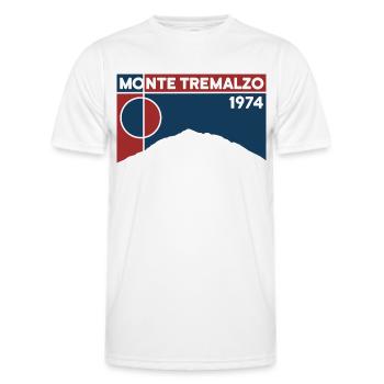 Monte Tremalzo Gardasee Wandern Wanderung Souvenir - Männer Funktions-T-Shirt - Weiß - Vorne - AI Model Male 178 dark (178cm)