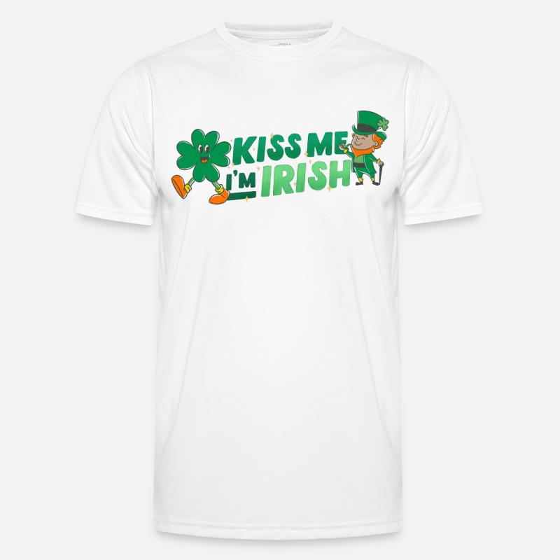 Bonne Saint-Patrick. La Saint-Patrick! T-shirt sport Homme