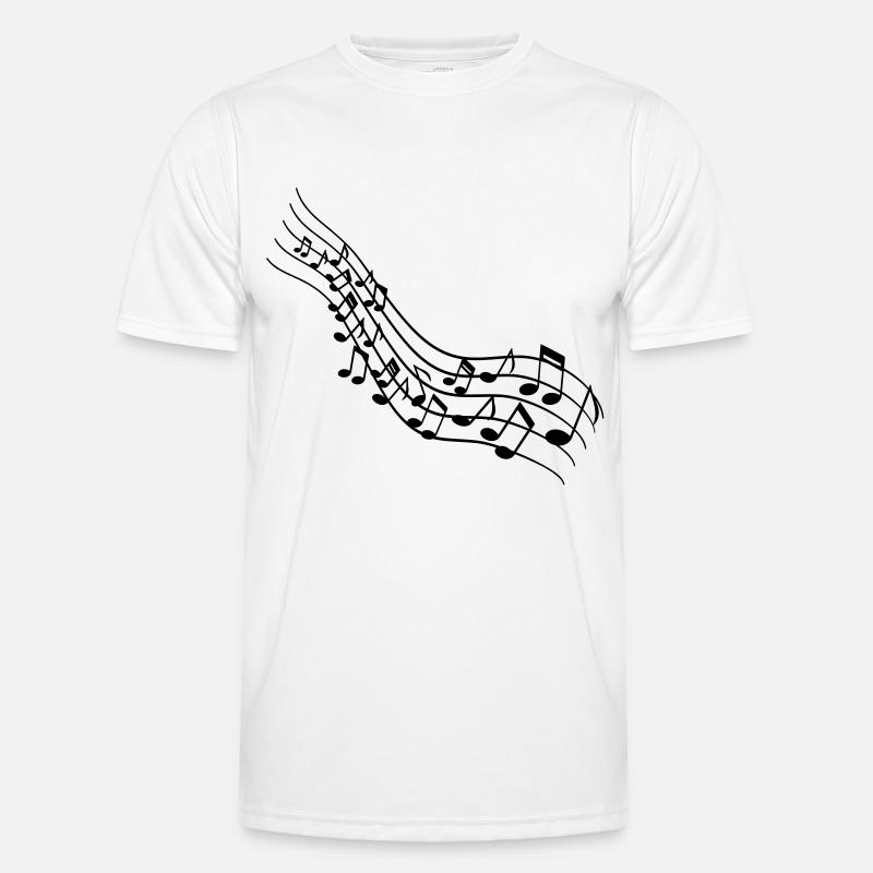 Notes de musique T-shirt sport Homme
