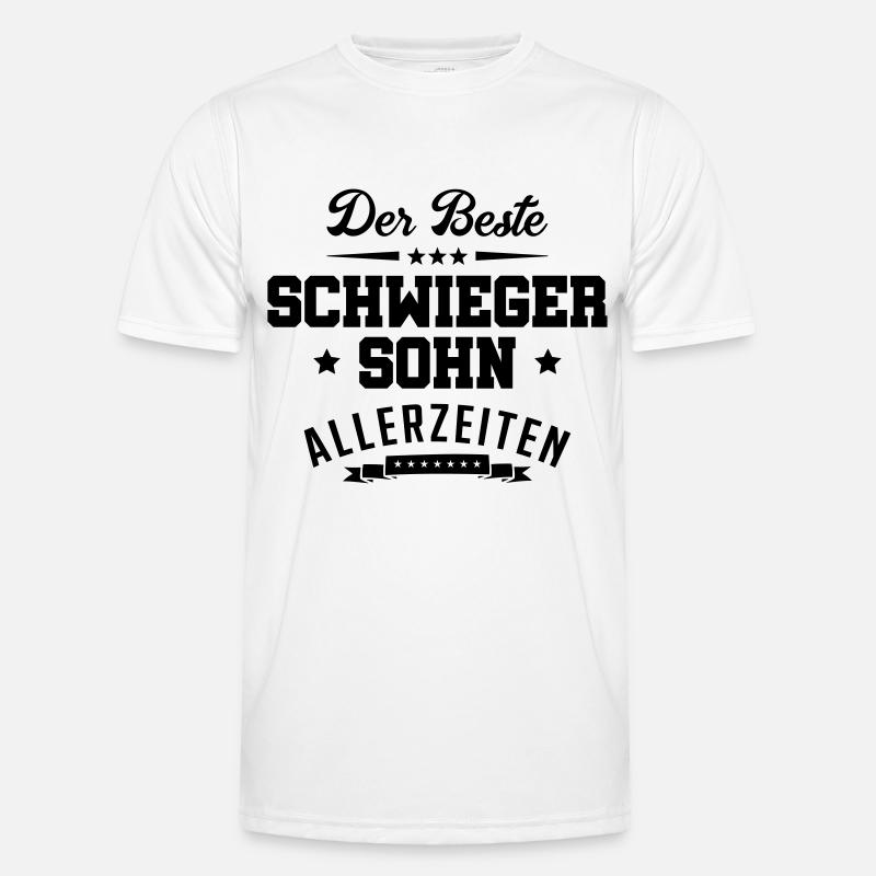 schwiegersohn der beste Männer Funktions-T-Shirt