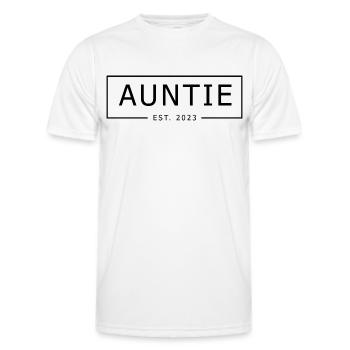TANTE 2023 - Männer Funktions-T-Shirt - Weiß - Vorne - AI Model Male 178 dark (178cm)