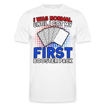 Trading Card Playing Card Card Game Gift - Men's Functional T-Shirt - white - Front - AI Model Male 178 dark (178cm)