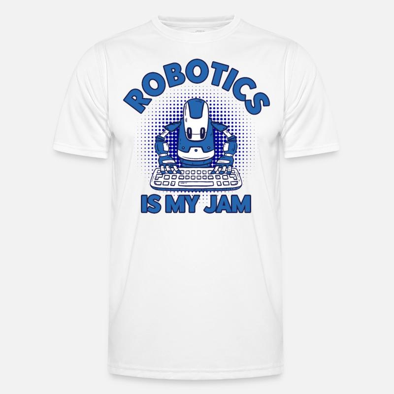 Robotics Engineer Engineer Teacher Technology - Men's Functional T-Shirt - white