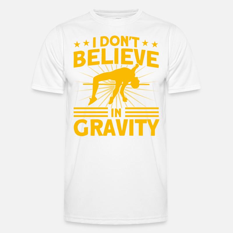 Pole Vault Athletics Jumping Gift - Men's Functional T-Shirt - white