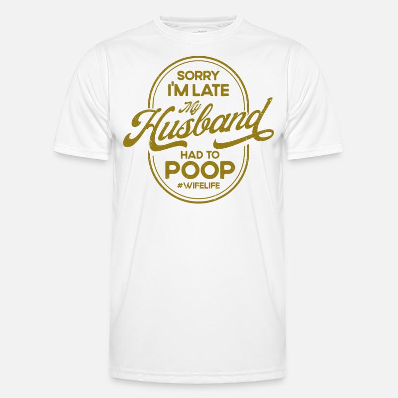 Sarcasm Irony Sarcastic Gift - Men's Functional T-Shirt - white