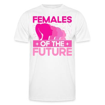 Gender equality Gender equality - Men's Functional T-Shirt - white - Front - AI Model Male 178 dark (178cm)