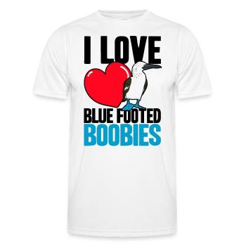 Tölpelvogel Seevogel Tölpel Geschenk - Männer Funktions-T-Shirt - Weiß - Vorne - AI Model Male 178 dark (178cm)